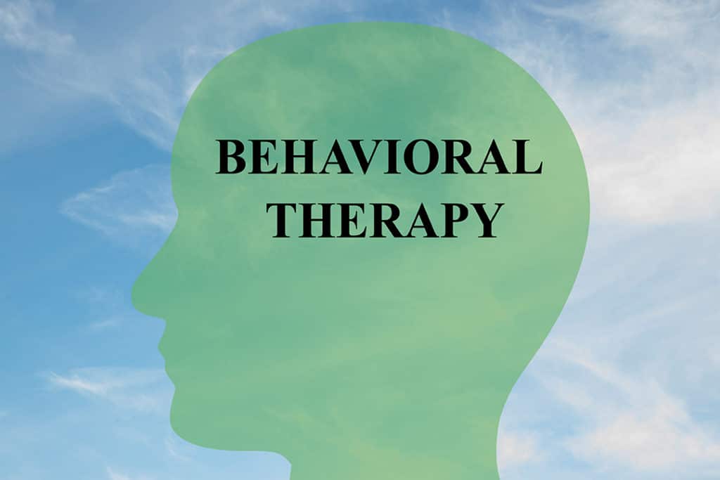 Behavioral Therapy in Head Silhouette